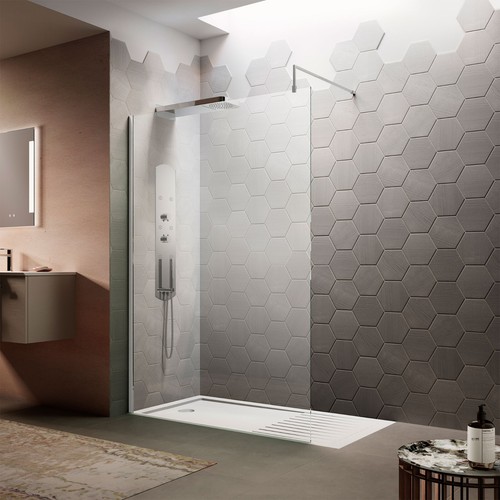 Nuie modern wet room - modern, shower
