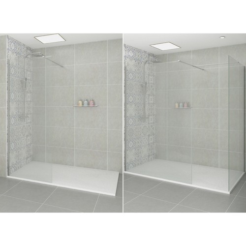 Walk wet room shower - wet,