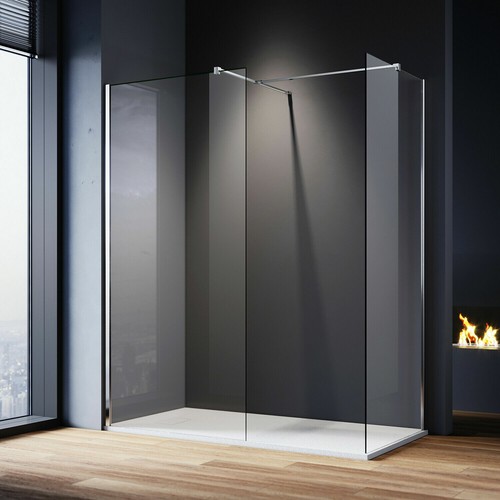 Walk shower enclosure and - shower,