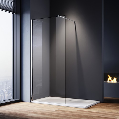 Walk shower enclosure - shower,