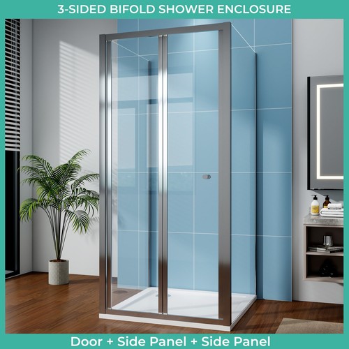 Fold door sided shower - bi-fold,