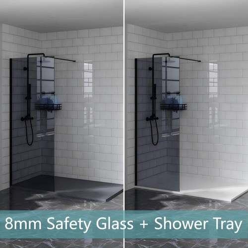 Walk shower enclosure - enclosure, wet