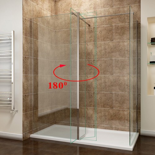 Walk shower enclosure with - shower,