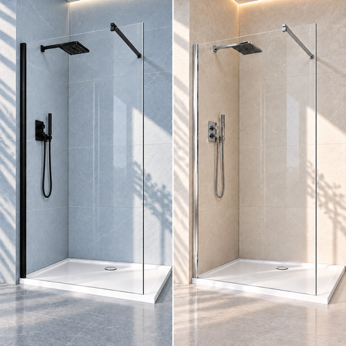 Walk shower enclosure - walk,