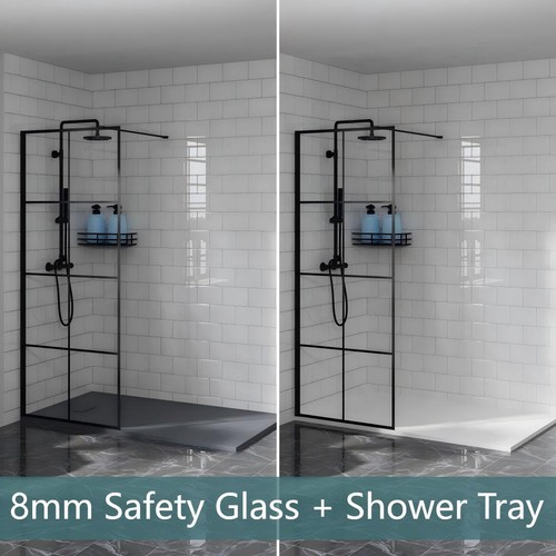Walk shower enclosure - in,