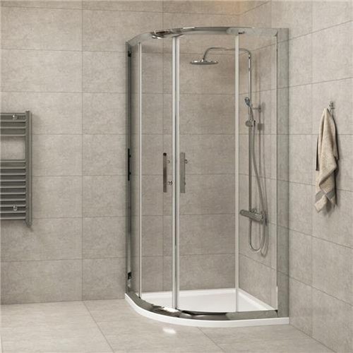 900 900mm quadrant shower - x,