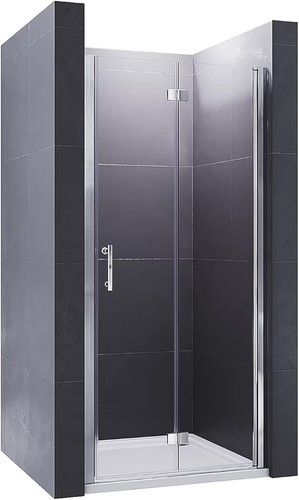 Elegant 900mm walk shower - walk, in