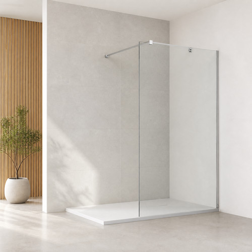 Walk shower screen - shower,