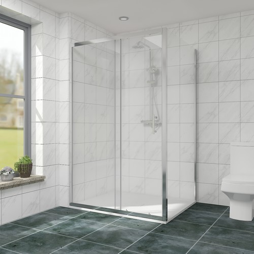 Frame sliding door shower - frame,