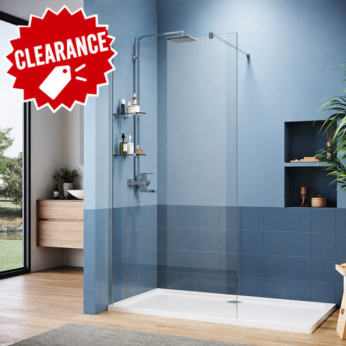 Walk shower enclosure - in,