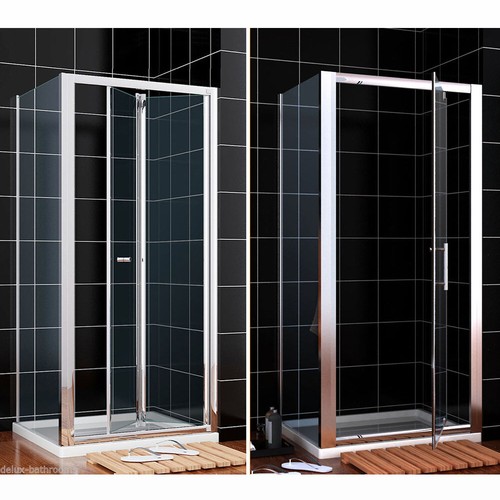 Shower enclosure fold - enclosure, fold/pivot