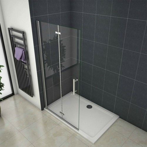 Walk wet room bifold shower - walk,