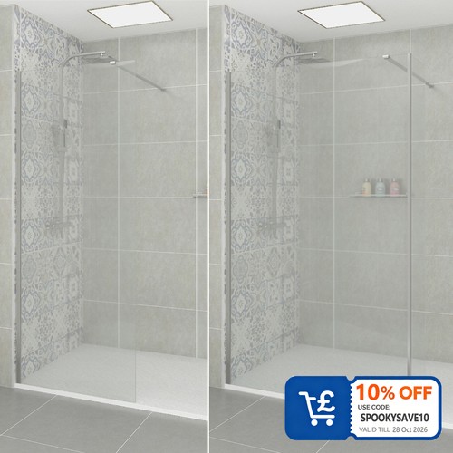 Walk wet room shower - in,