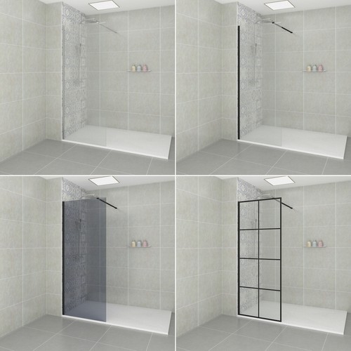 Walk black grid - walk, shower