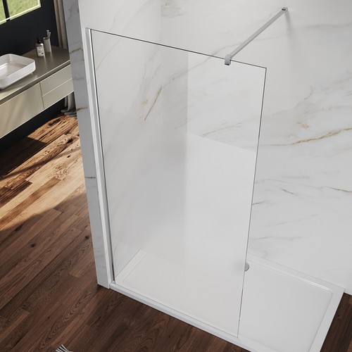 Walk shower enclosure - walk, in