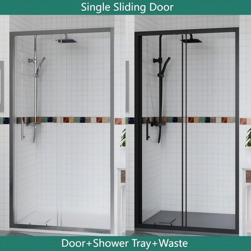 Single sliding door walk - sliding, in