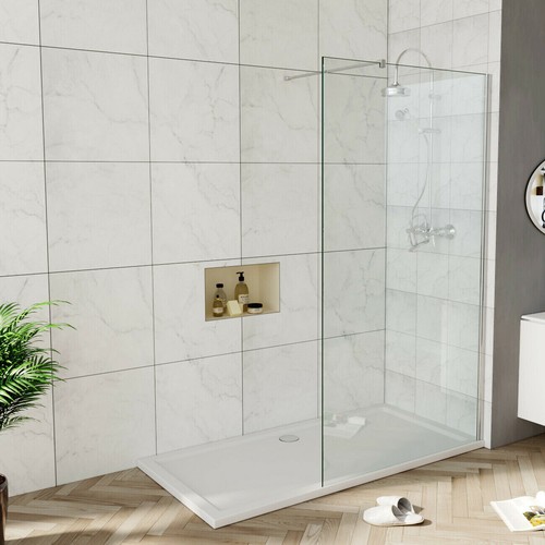 Walk shower enclosure - shower,