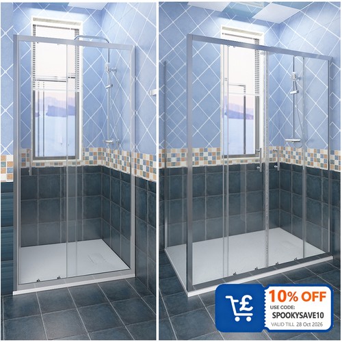 Bathroom sliding shower - bathroom,