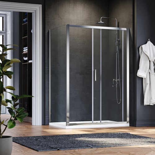 Shower enclosure and tray - enclosure,