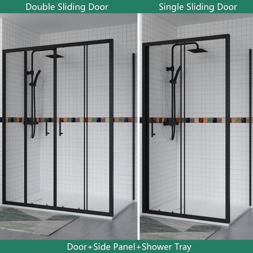 Black sliding door - sliding,