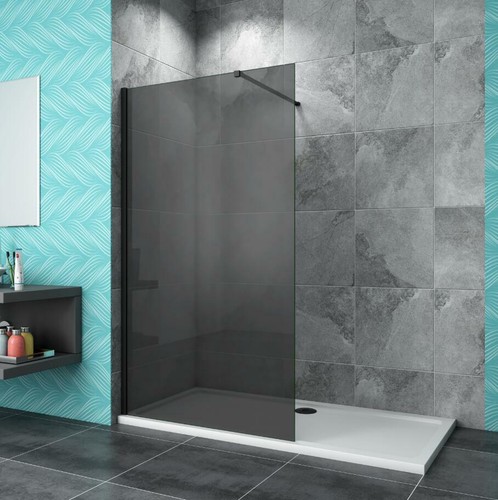 Black shower enclosure door - shower,
