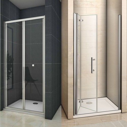 Bifold walk frame shower - walk,