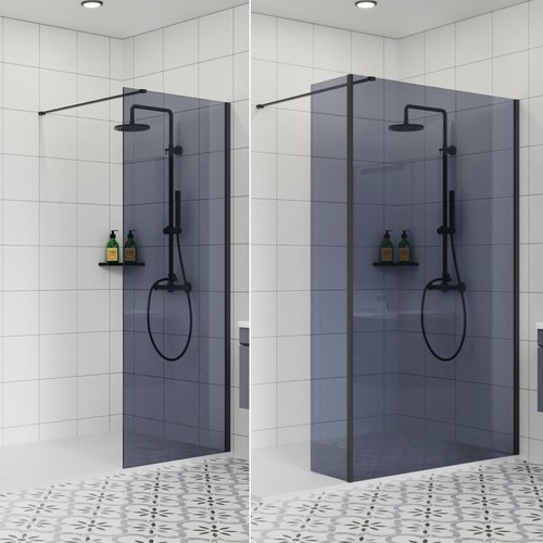 Wet room walk shower - room,