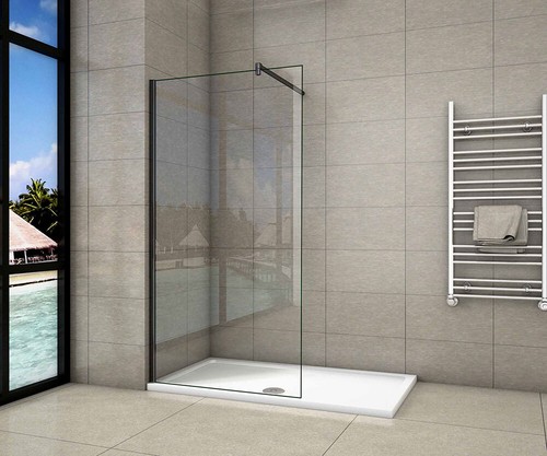 Aica black wet - room, in