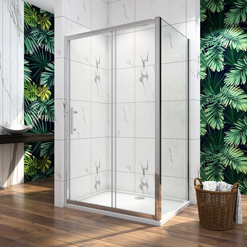 Sliding door shower - door, enclosure