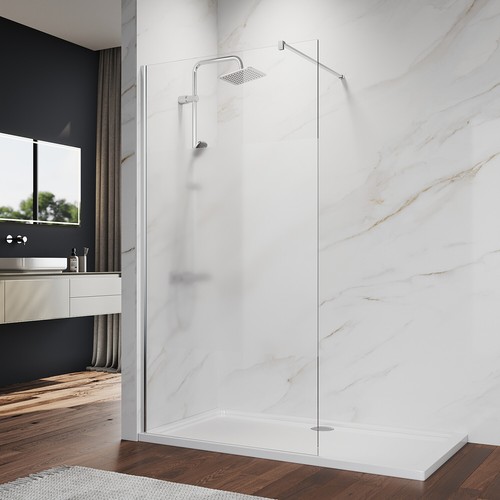 Walk shower enclosure - walk, in