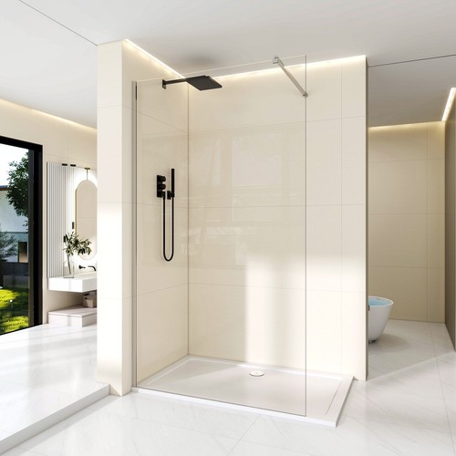 Walk shower enclosure - walk, in