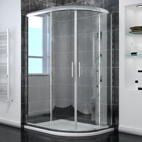 Walk quadrant shower - walk,